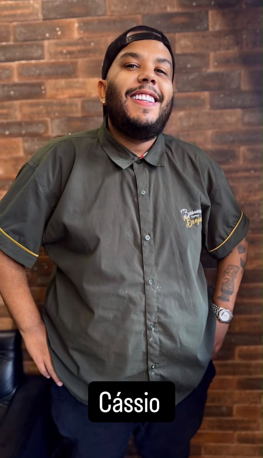 Barbeiro Cássio — Barbearia Benjamin